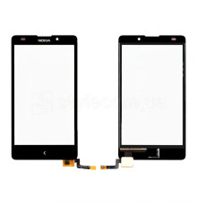 Тачскрін (сенсор) для Nokia XL black Original Quality TPS-2701774700001