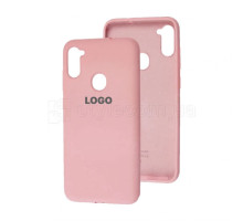 Чохол Original Silicone для Samsung Galaxy A11/A115 (2020) light pink (12) TPS-2710000199861