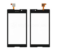 Тачскрін (сенсор) для Sony Xperia C C2305 S39h black Original Quality TPS-2701637900005