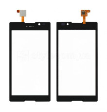 Тачскрін (сенсор) для Sony Xperia C C2305 S39h black Original Quality TPS-2701637900005