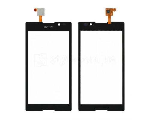 Тачскрін (сенсор) для Sony Xperia C C2305 S39h black Original Quality TPS-2701637900005