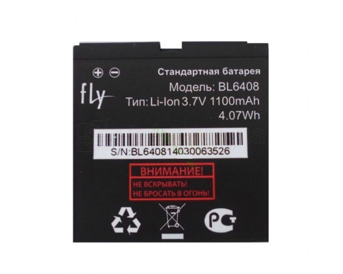 Акумулятор для Fly BL6408 iQ239 (1100mAh) High Copy TPS-2701955600007 2701955600007