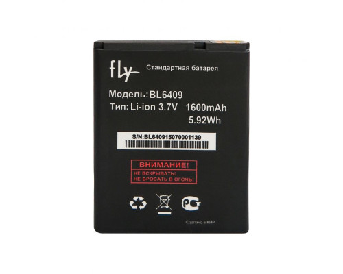 Акумулятор для Fly BL6409 iQ4406 (1800mah) High Copy