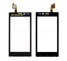 Тачскрін (сенсор) для Sony-Ericsson Xperia J ST26i black Original Quality TPS-2701505500009