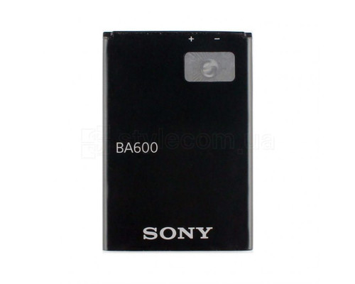 Акумулятор для Sony Ericsson BA600 ST25i Li 1100mAh High Copy