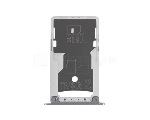 Тримач Sim-карти (лоток) для Xiaomi Redmi Note 4 grey TPS-2710000122692