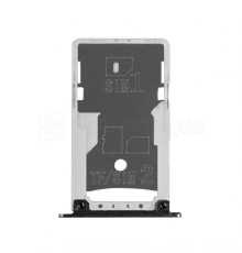Тримач Sim-карти (лоток) для Xiaomi Redmi Note 4X black TPS-2710000122746