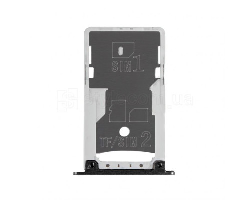 Тримач Sim-карти (лоток) для Xiaomi Redmi Note 4X black