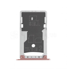 Тримач Sim-карти (лоток) для Xiaomi Redmi Note 4A pink TPS-2710000122814