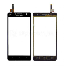 Тачскрін (сенсор) для Lenovo A708T, A708 black High Quality TPS-2702080500002