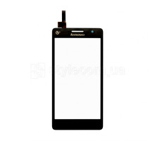 Тачскрін (сенсор) для Lenovo A708T, A708 black High Quality