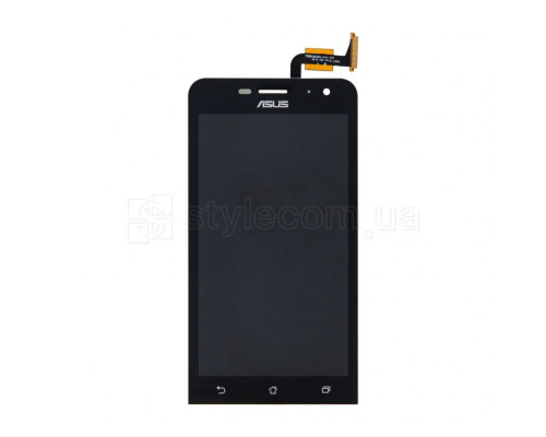 Дисплей (LCD) для Asus Zenfone 5 Lite A502CG з тачскріном black High Quality TPS-2702023400000