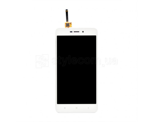 Дисплей (LCD) для Xiaomi Redmi 4A з тачскріном white High Quality