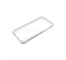 Чохол силіконовий з кольоровою рамкою для Samsung Galaxy A70/A705 (2019) white/transp TPS-2710000177654 2710000177654