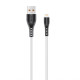 Кабель USB WALKER C570 Lightning white TPS-2710000166481