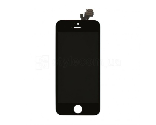 Дисплей (LCD) для Apple iPhone 5 з тачскріном black High Quality