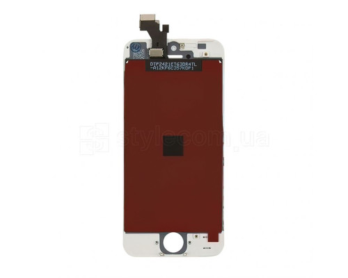 Дисплей (LCD) для Apple iPhone 5 з тачскріном white High Quality