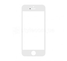 Скло для переклеювання для Apple iPhone 5 white Original Quality TPS-2701587700007