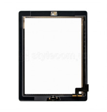 Тачскрін (сенсор) для Apple iPad 2 (A1395, A1396, A1397) black Original Quality TPS-2701340600001