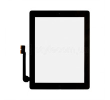 Тачскрін (сенсор) для Apple iPad 3 (A1416, A1430, A1403), iPad 4 (A1458, A1459, A1460) black Original Quality