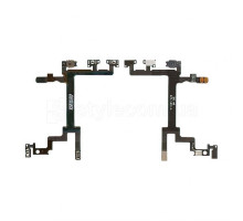 Шлейф для Apple iPhone 5 з кнопкою включення, регулювання гучності та мікрофоном High Quality TPS-2701371500004 2701371500004