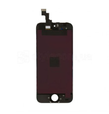 Дисплей (LCD) для Apple iPhone 5s, 5SE з тачскріном black High Quality TPS-2701601100004