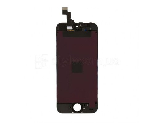 Дисплей (LCD) для Apple iPhone 5s, 5SE з тачскріном black High Quality TPS-2701601100004