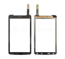 Тачскрін (сенсор) для HTC Desire Z A7272 black High Quality TPS-2701185200008