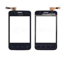 Тачскрін (сенсор) для LG Optimus L3-II Dual E435 black Original Quality TPS-2701745100007