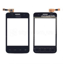 Тачскрін (сенсор) для LG Optimus L3-II Dual E435 black Original Quality TPS-2701745100007