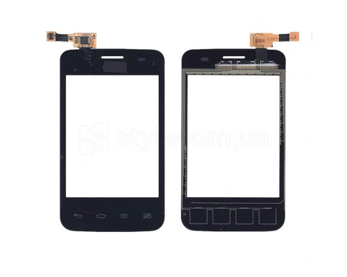 Тачскрін (сенсор) для LG Optimus L3-II Dual E435 black Original Quality TPS-2701745100007