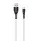 Кабель USB WALKER C570 Micro white TPS-2710000166825