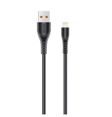 Кабель USB WALKER C570 Lightning black TPS-2710000166924