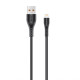 Кабель USB WALKER C570 Lightning black TPS-2710000166924