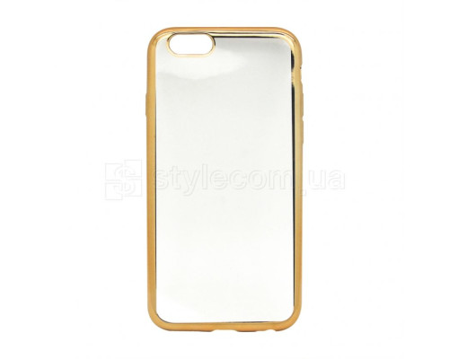 Чохол силіконовий (рамка) для Apple iPhone 6, 6s gold TPS-2702232700007