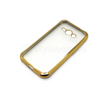 Чохол силіконовий (рамка) для Samsung Galaxy J1 Ace/J110 (2015) gold TPS-2702235300006