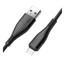 Кабель USB XO NB48 Type-C 2.1A black TPS-2710000181637 2710000181637