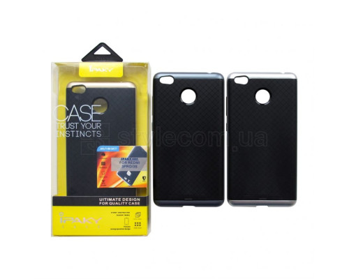 Чохол Ipaky Original для Xiaomi Redmi 4A black/grey TPS-2702350800009 2702350800009