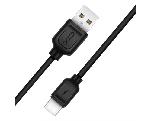 Кабель USB XO NB36 Micro Quick Charge 2.1A black TPS-2710000181705