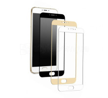 Захисне скло Silk Screen для Apple iPhone 6, 6s white TPS-2702186800006