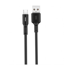 Кабель USB XO NB112 Micro Quick Charge 3A black TPS-2710000181736