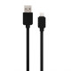 Кабель USB WALKER 110 Lightning black (тех.пак.) TPS-2702386000008