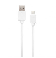 Кабель USB WALKER 110 Lightning white (тех.пак.) TPS-2702386100005