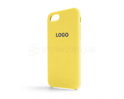 Чохол Original Silicone для Apple iPhone 7, 8, SE 2020 yellow (4)