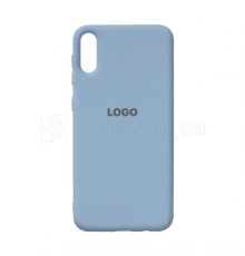 Чохол Original Silicone для Samsung Galaxy A02/A022 (2021) light blue (05)