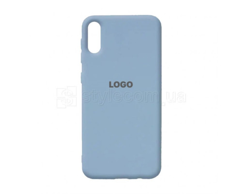 Чохол Original Silicone для Samsung Galaxy A02/A022 (2021) light blue (05)