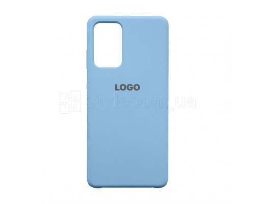 Чохол Original Silicone для Samsung Galaxy A72/A725 (2021) light blue (5) TPS-2710000220411