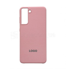 Чохол Original Silicone для Samsung Galaxy S21 Plus/G996 (2021) light pink (12)