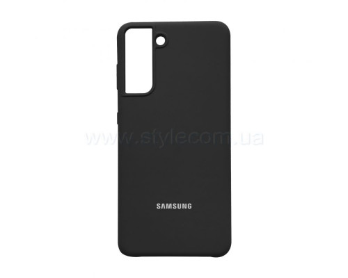 Чохол Original Silicone для Samsung S21 Plus/G996 (2021) black (18) TPS-2710000220497 2710000220497