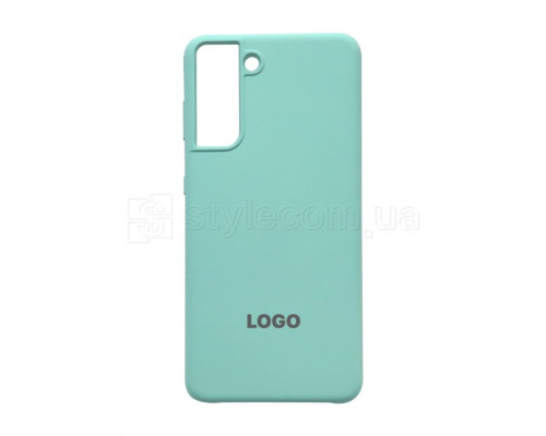 Чохол Original Silicone для Samsung Galaxy S21 Plus/G996 (2021) turquoise (17)